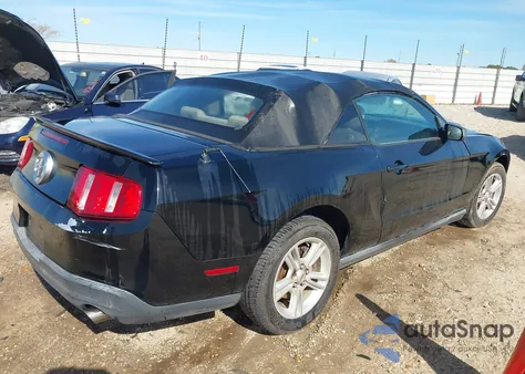 2010 Ford Mustang V6/V6 Premium из США, поврежденный, VIN 1ZVBP8EN6A5122242